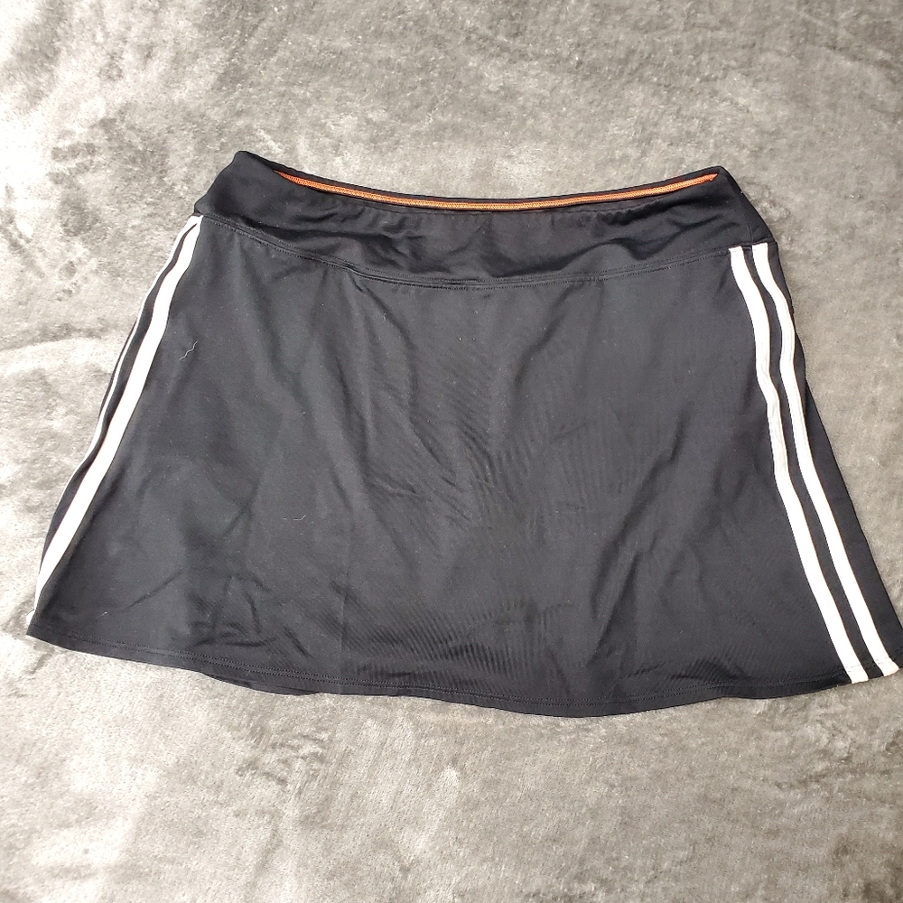 VSX black tennis skirt skirt pleated